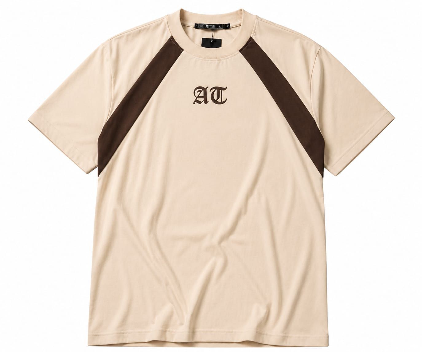 Camisa Oversized Atitude Básica Bege Ac