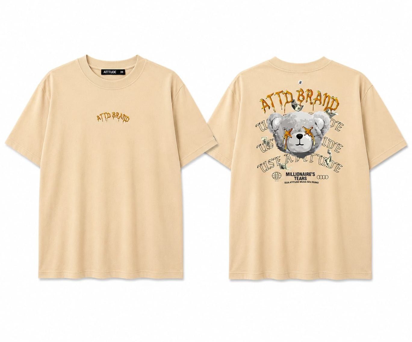 Camisa Oversized Atitude Bear