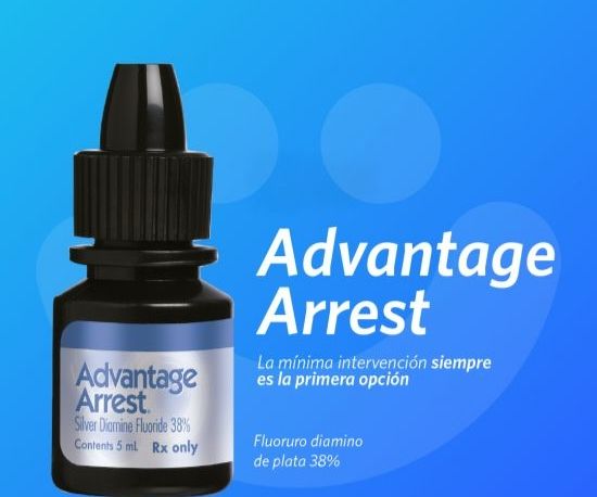 Advantage Arrest fluoruro diamino de plata al 38%