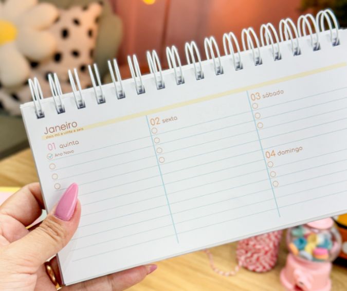 Desk Planner Semanal