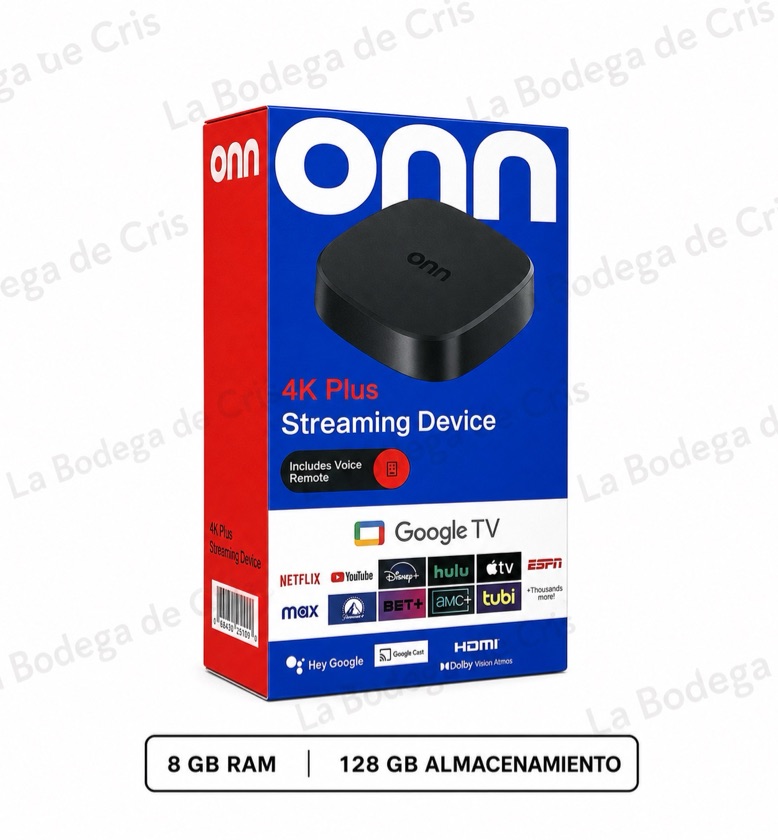 CONVERTIDOR ONN DE 8gb RAM y 128gb DE ALMACENAMIENTO