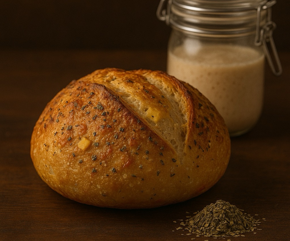 Hogaza Queso y Oregano