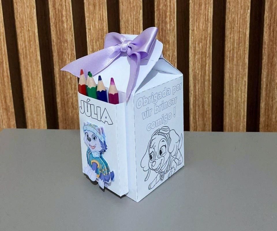 Caixa Milk Para Pintar