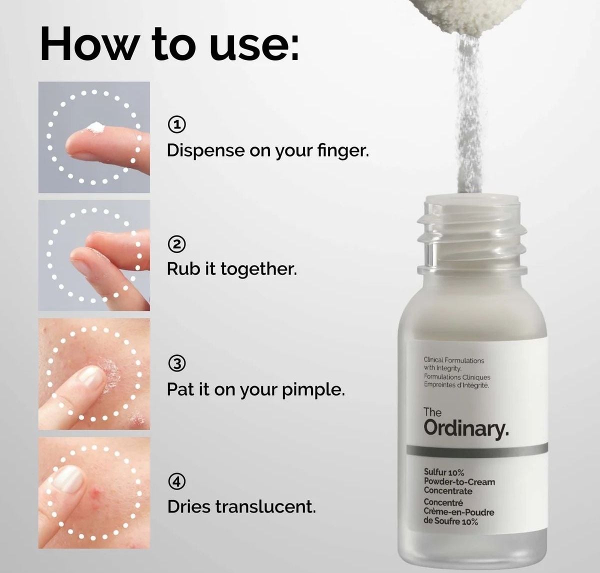 Tratamiento Puntual Antiacné 5 g- The Ordinary Azufre 10%