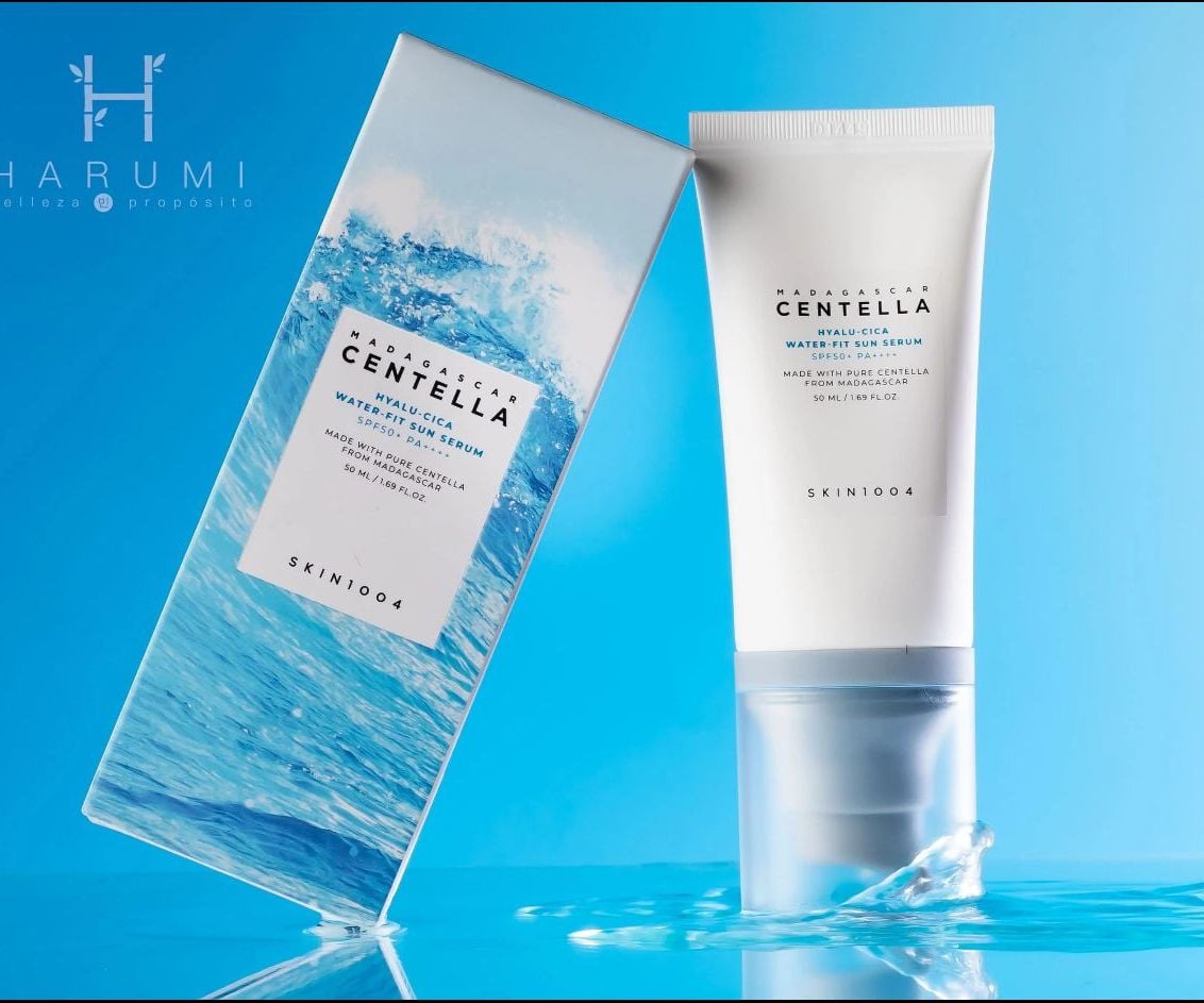 (precios en la descripcion) Protector solar Skin1004 Madagascar - Centella Hyalu- Cica Water-Fit Sun Serum SPF50+ PA++++