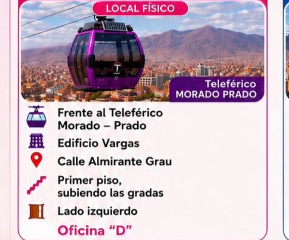 Tienda física – Ciudad de La Paz