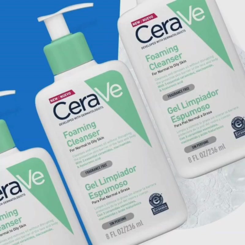 (Precios en la descripción) CeraVe Foaming Cleanser 236 ml