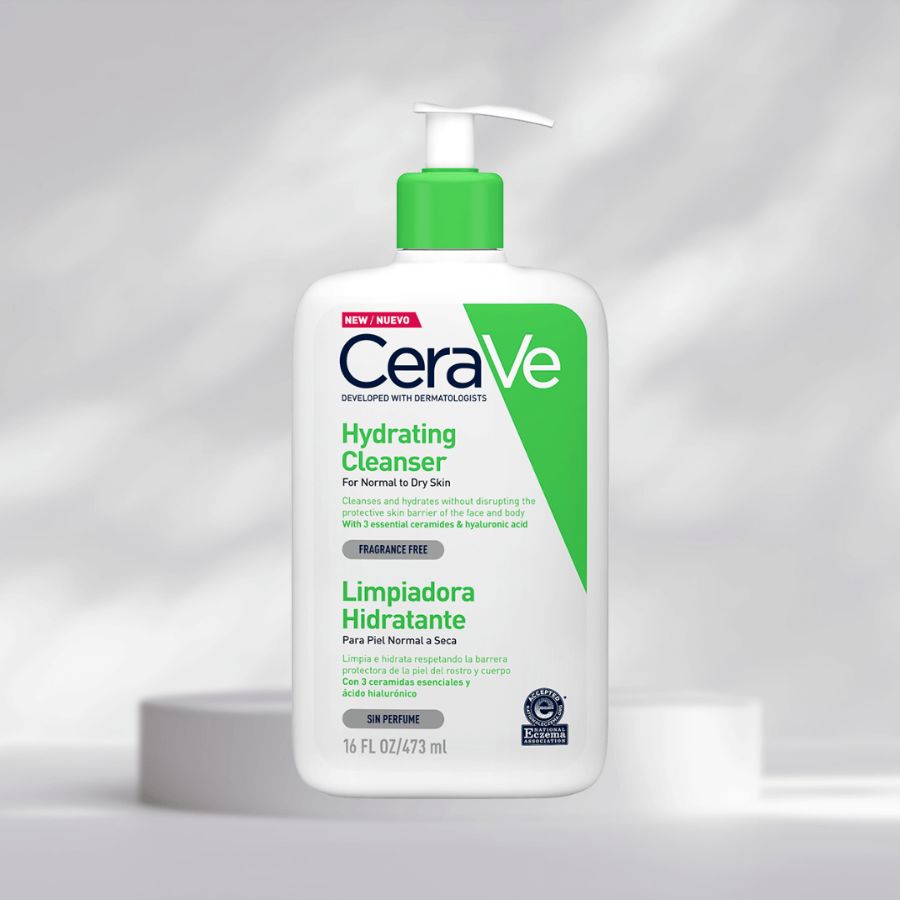 (precios en la descripción) Limpiador para piel seca 473 ML EXTRAGRANDE CeraVe Hydrating Cleanser
