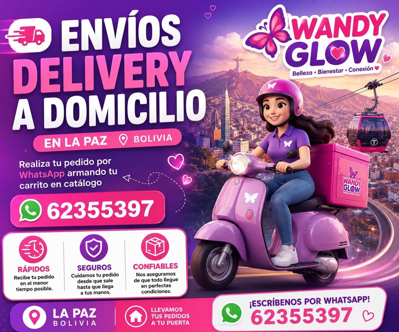 MODALIDAD DE ENVÍOS A DOMICILIO EN LA PAZ: PASO A PASO CON YANGO
