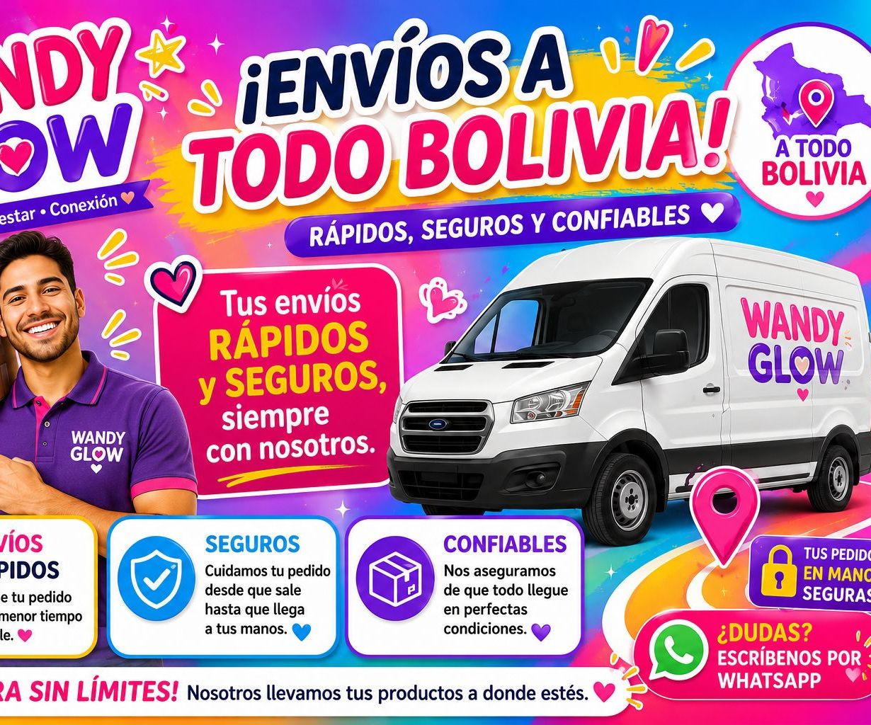 🚚 Envíos a otros departamentos | WANDY GLOW BOLIVIA 1 ✨