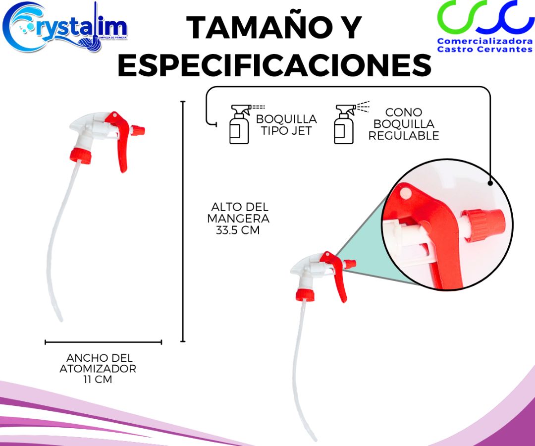Atomizador CANYON Uso Rudo (Valvula, Pistola)