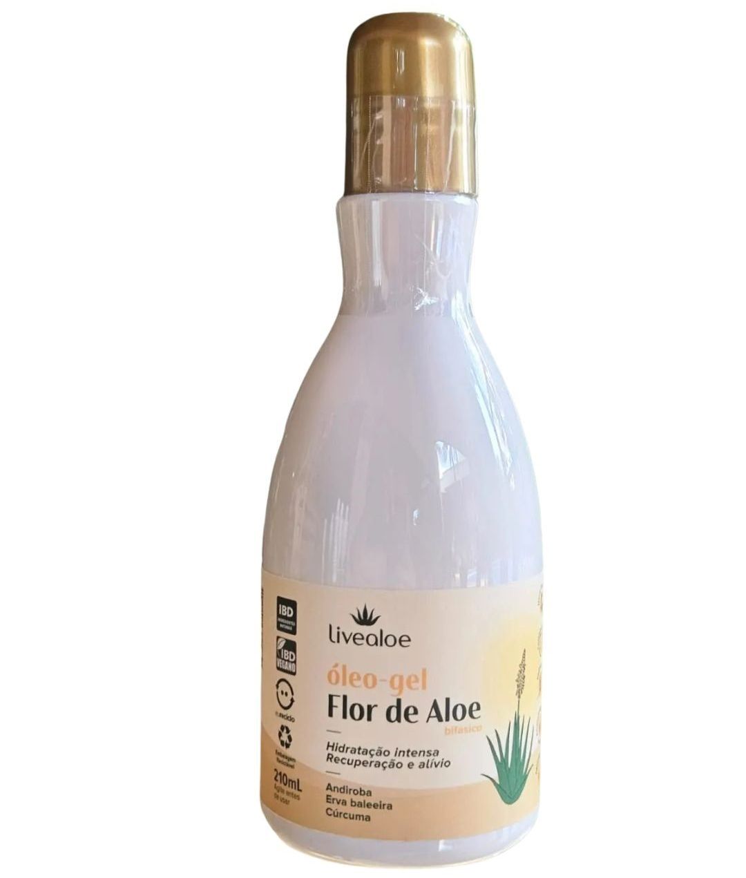 Óleo Gel Flor de Aloe 210ml