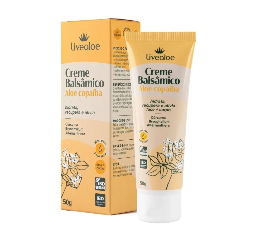 Creme Balsâmico Aloe Copaíba 50gr