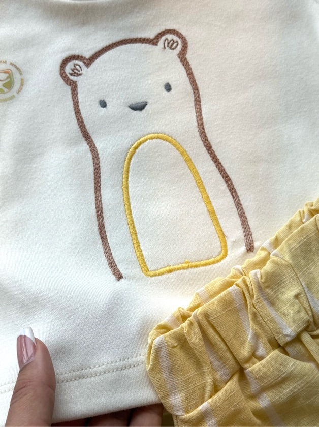 Conjunto calebe • amarelo