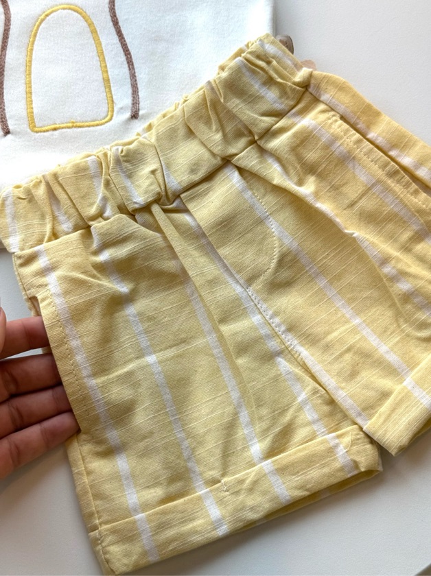 Conjunto calebe • amarelo