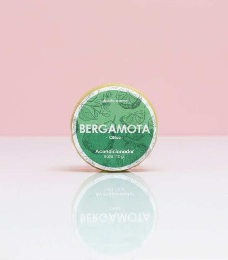 Acondicionador barra 110gr Bergamota
