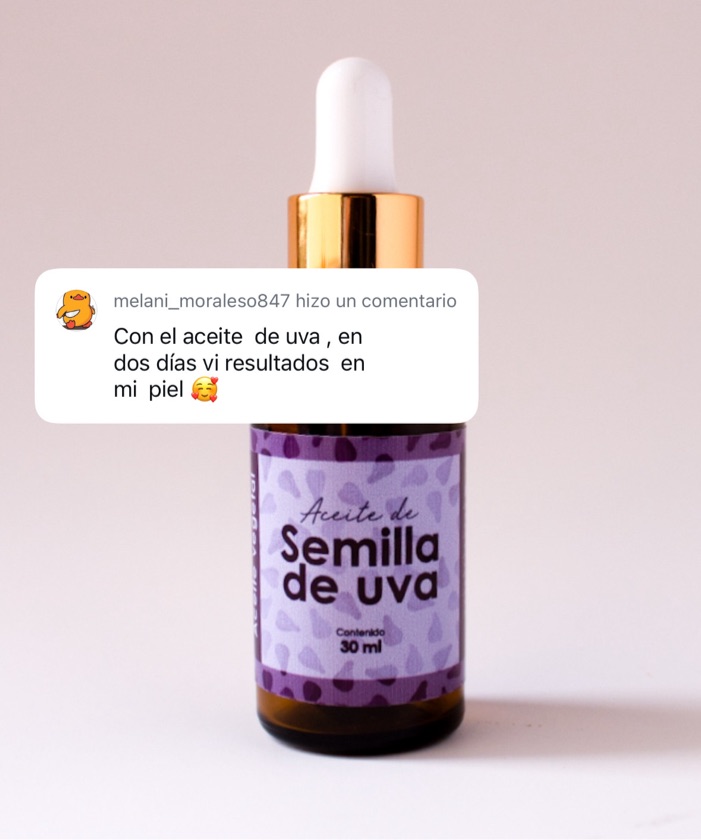 Aceite De Semilla De Uva 30ml