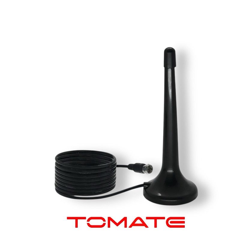 Antena Tv Digital Tomate Uhf Vhf Interna Premium Cabo 3 Mts