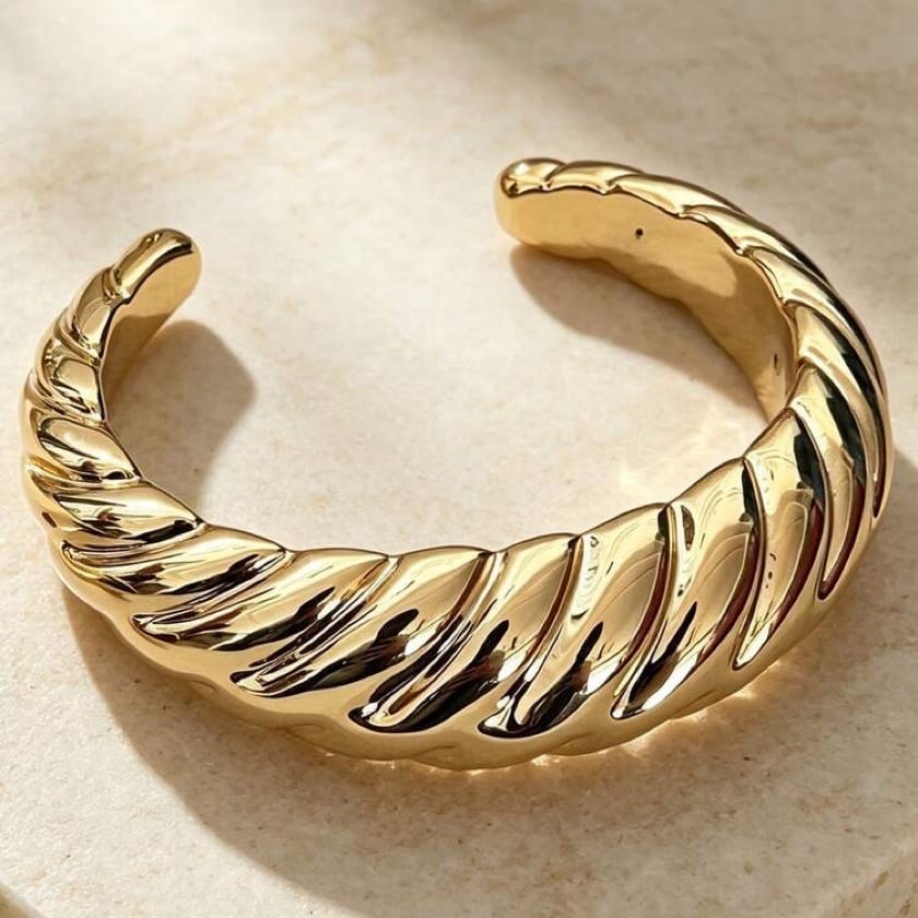 Bracelete Aberto Escama