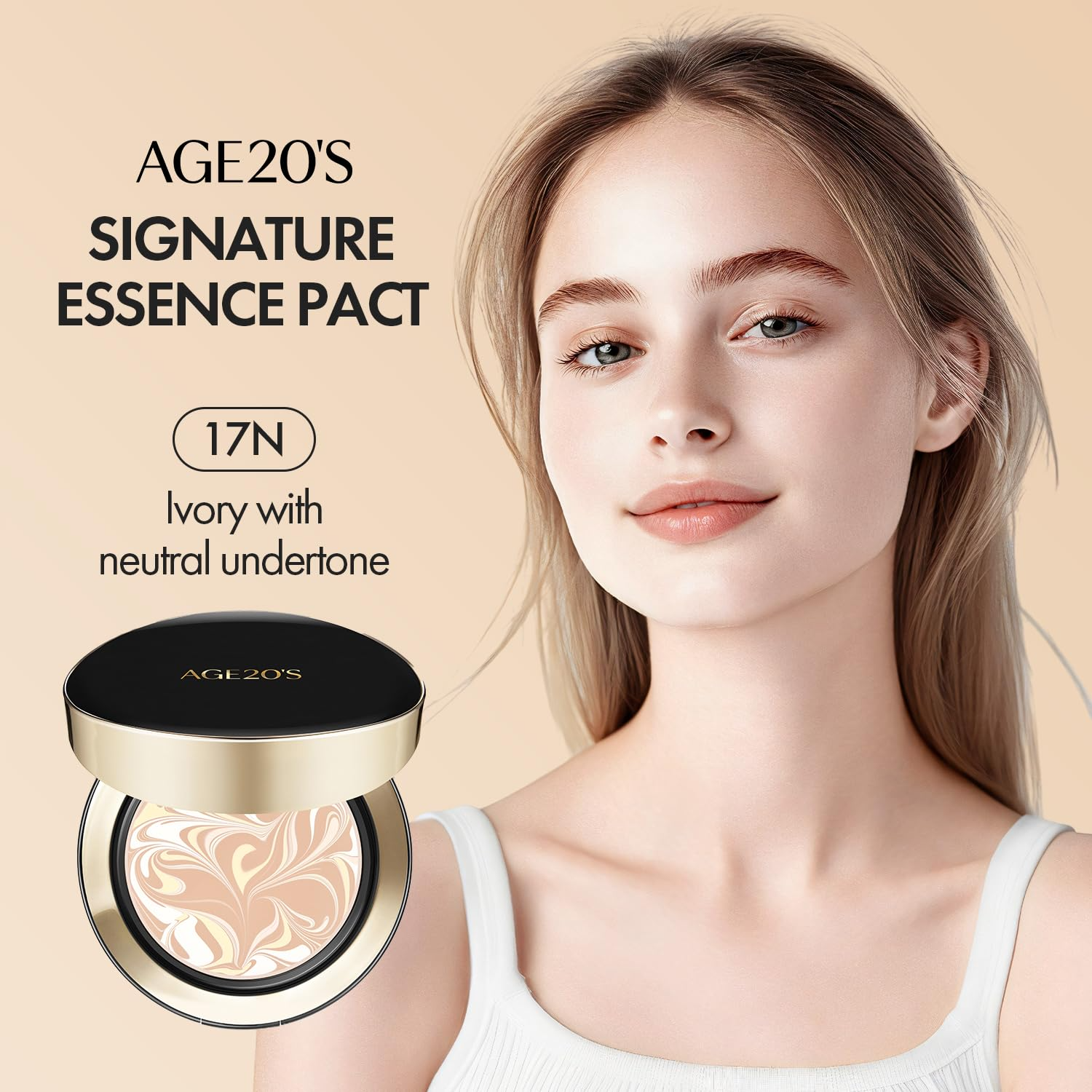 AGE20S - Signature Essence Cover Pact Intense Cover Sunscreen #17N