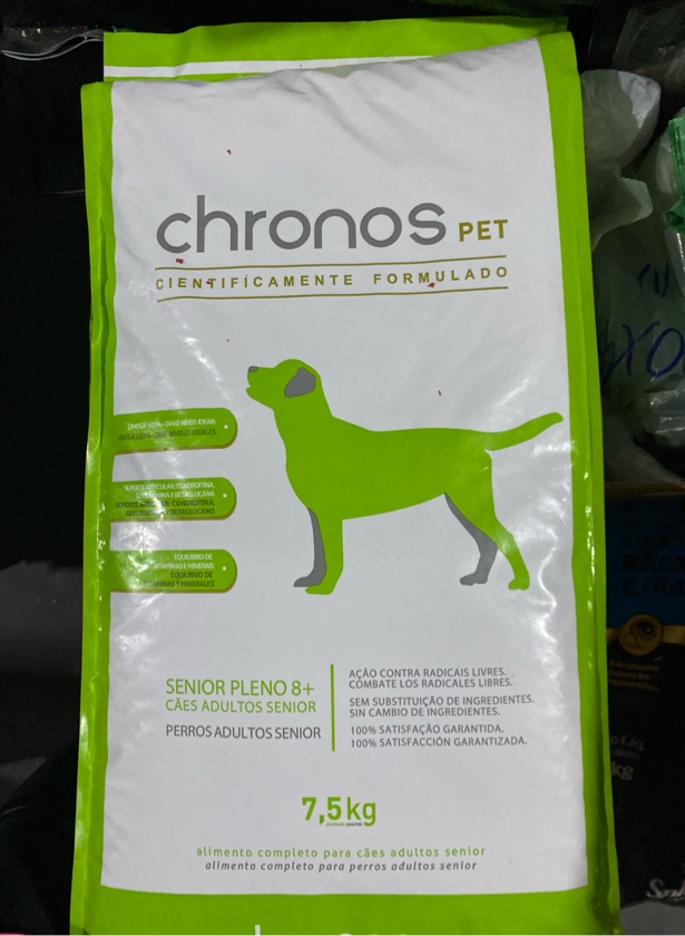 Chronos senior, cães adultos 7,5kg