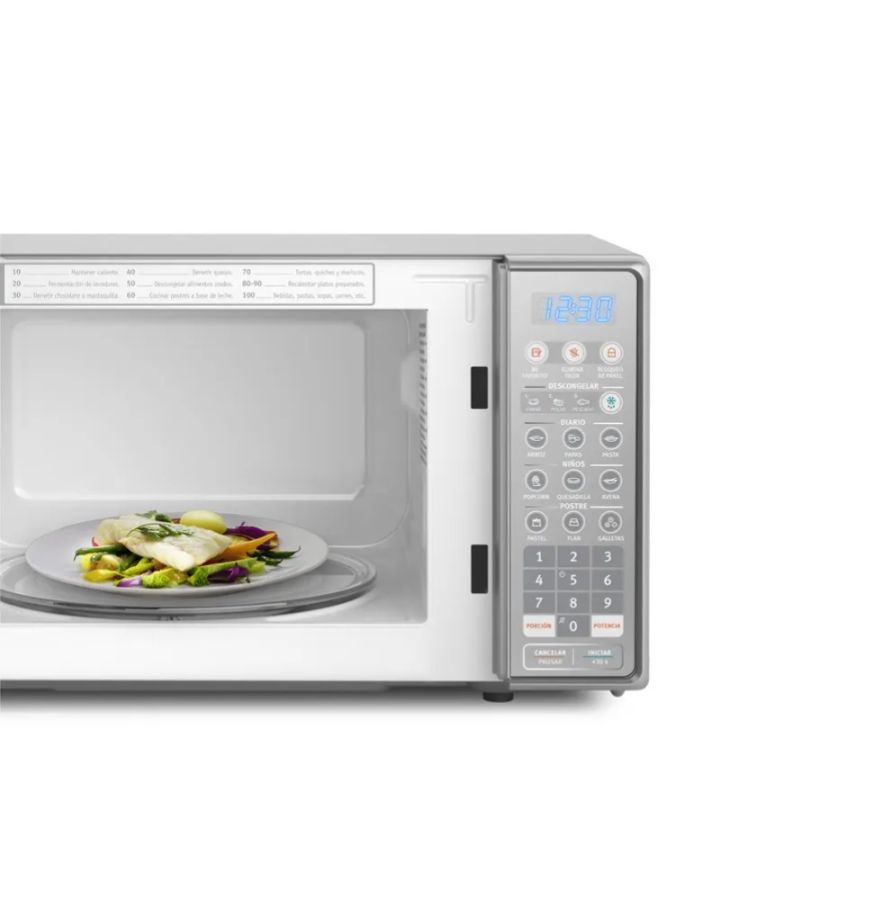 ELECTROLUX HORNO MICROONDAS 20L SILVER