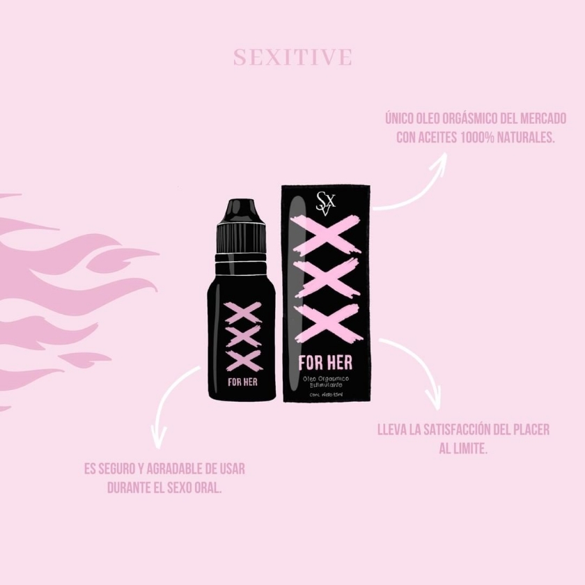 Oleo Orgasmico XXX FOR HER 15ml