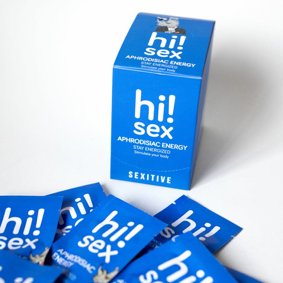 PACK 5 Blister Hi! SEX - APHRODISIAC ENERGY (x 2 Capsulas)