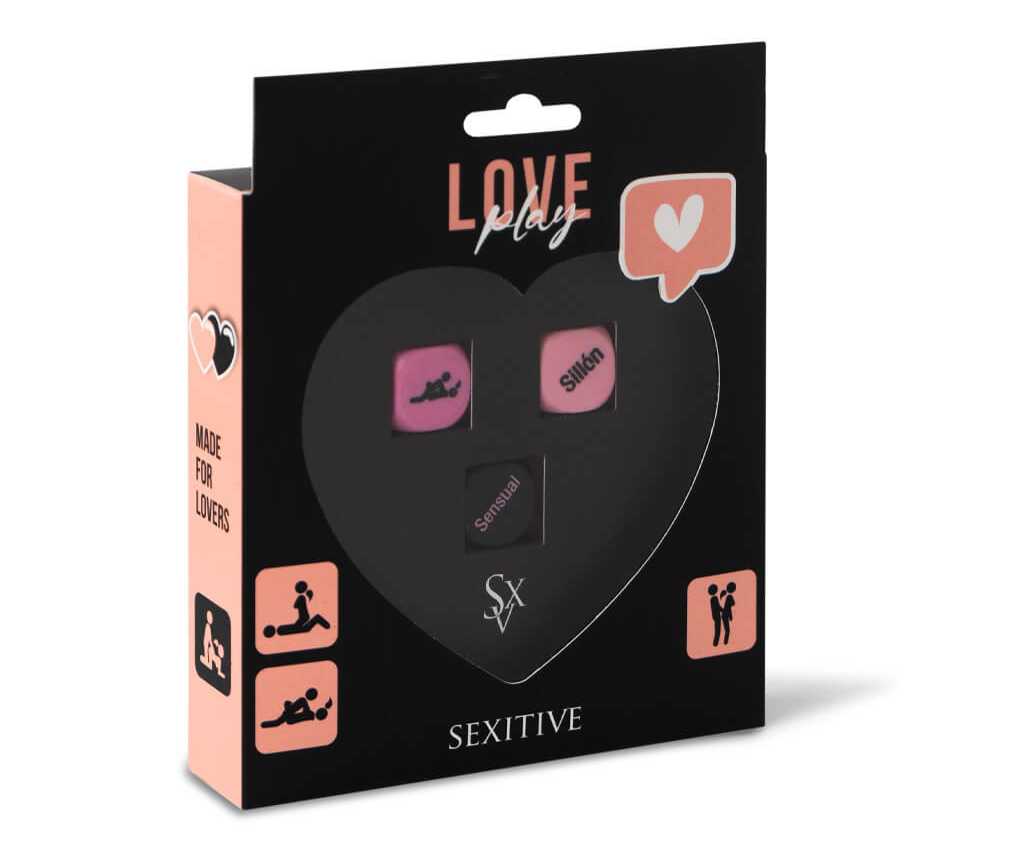 Dados Heart LOVE PLAY