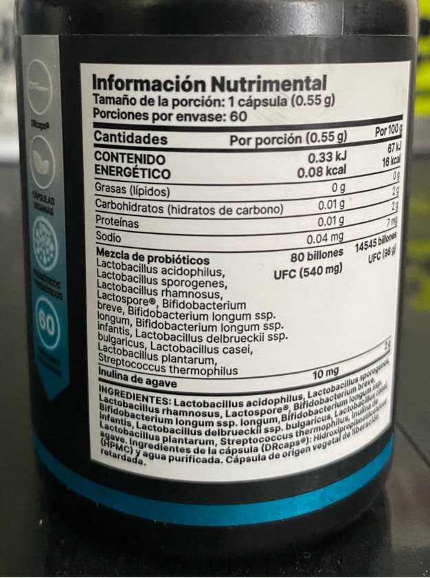 Probióticos b life 80 billones