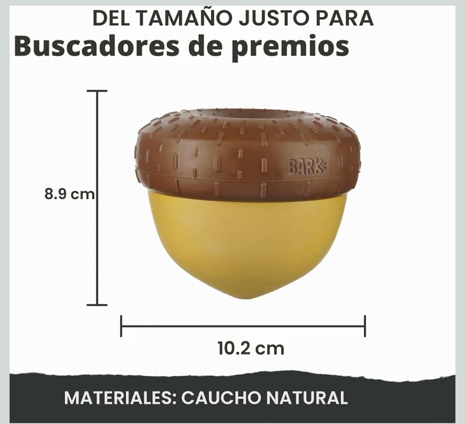 Bark dispensador de premios bellota