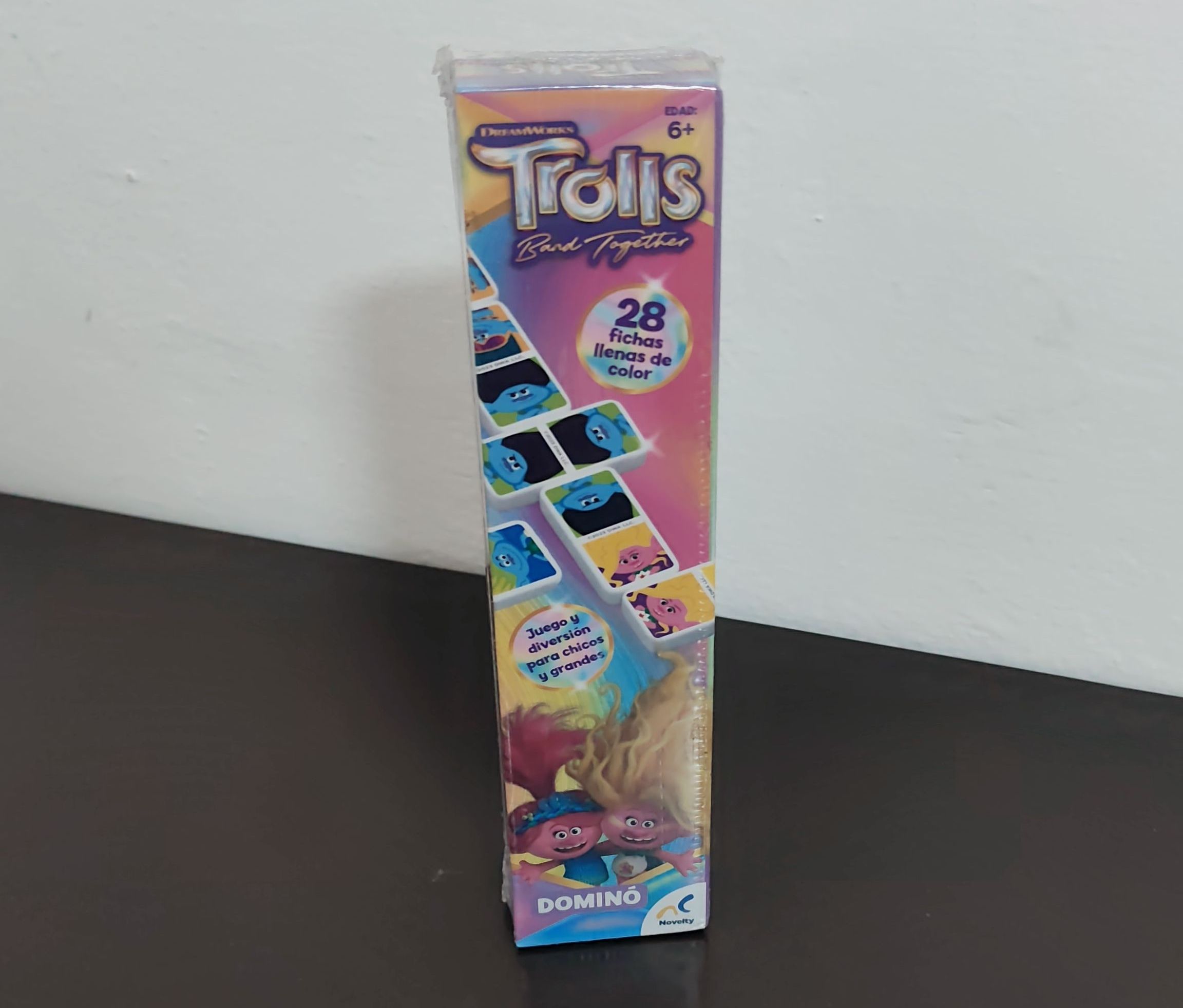Domino Novelty 28 fichas - Trolls