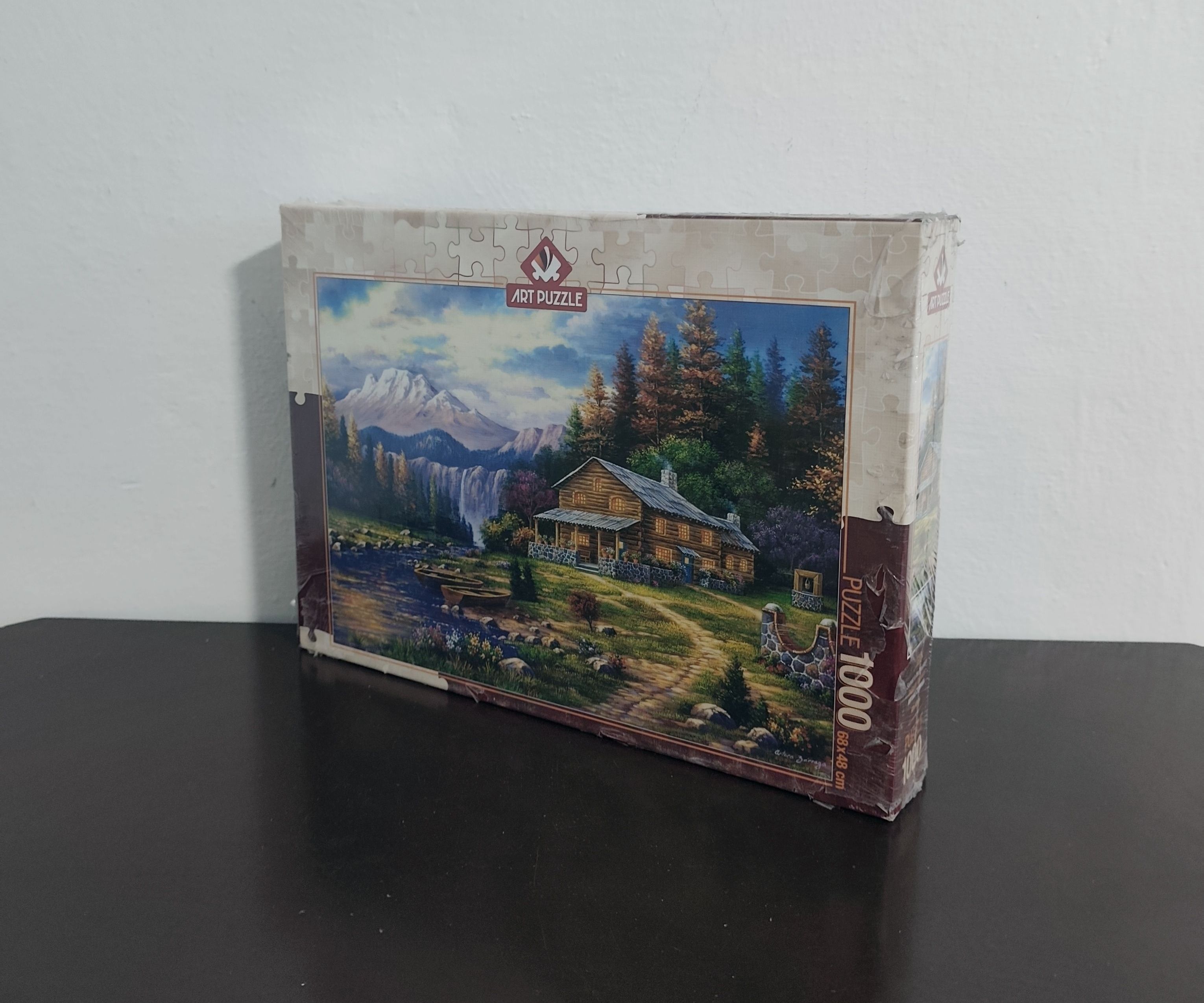 Rompecabezas Art Puzzle 1000 Pzs - Atardecer en las montañas