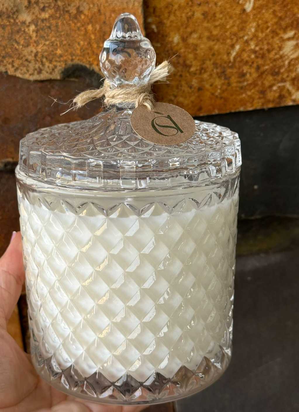 Vela na Bomboniere Bico de Jaca (M) de 190g