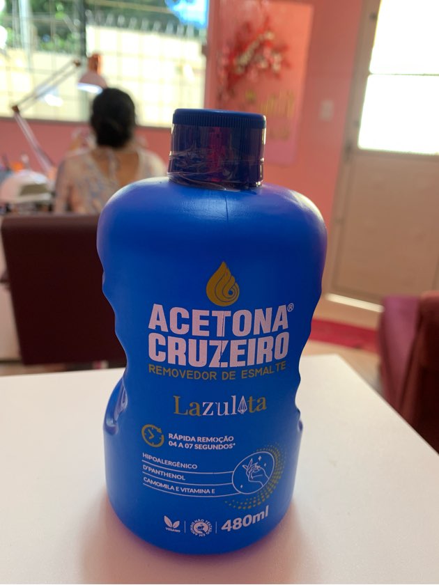 Acetona cruzeiro 480ml