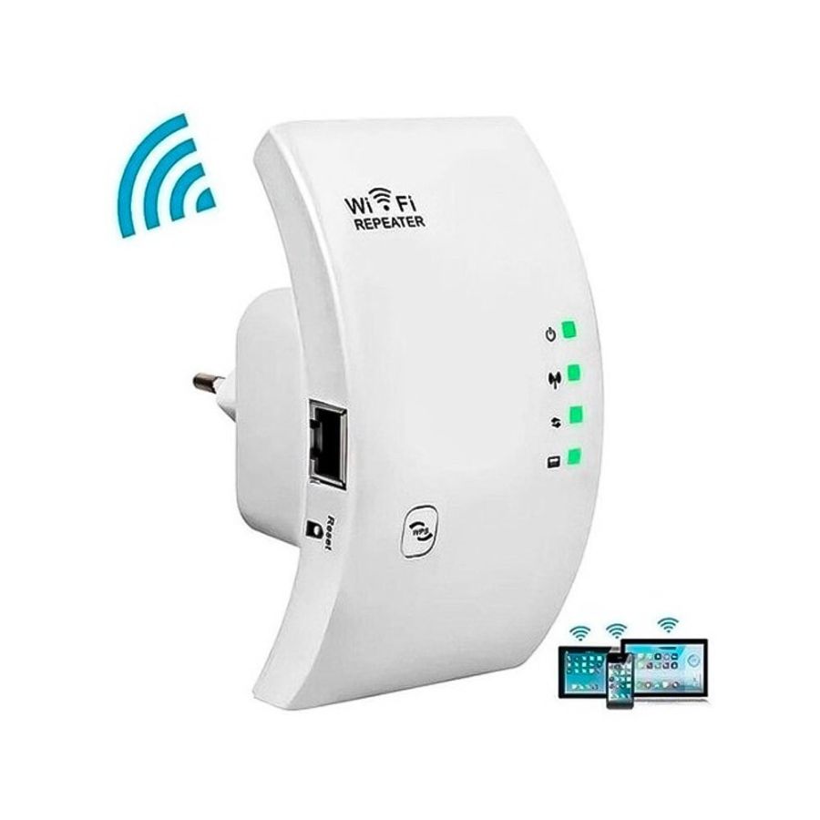 CX: 100 Repetidor Sinal Wi-Fi Expansor Wireless Aumenta Sinal