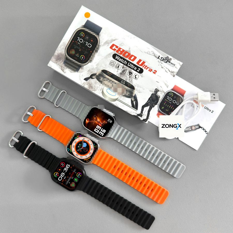 CX: 100 Relógio Smartwatch T800 Ultra Relógio Inteligente Com Bluetooth