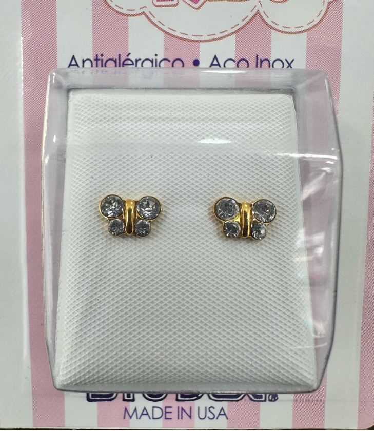 Aretes kids mariposa