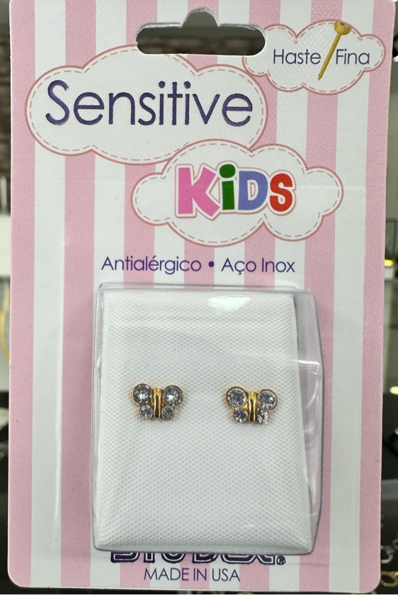 Aretes kids mariposa