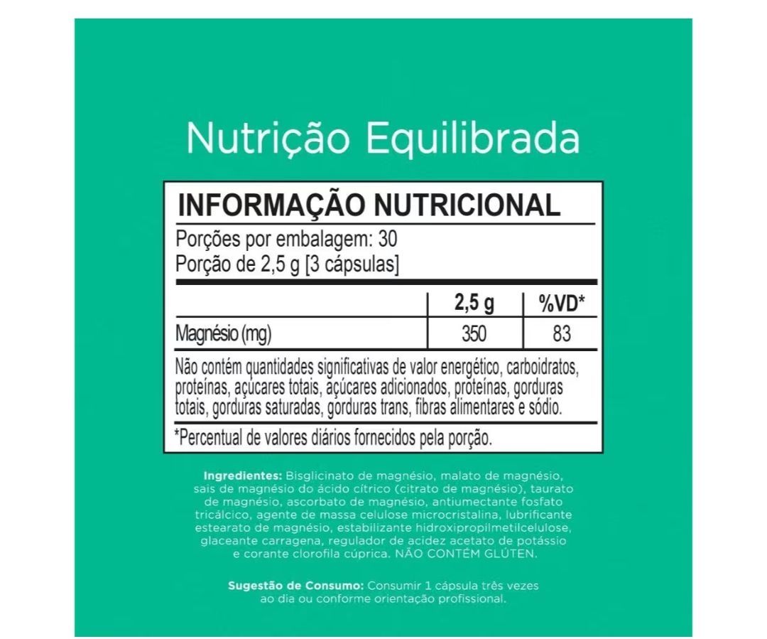 Complexo Mag 5 - Nutrify- 90 cápsulas