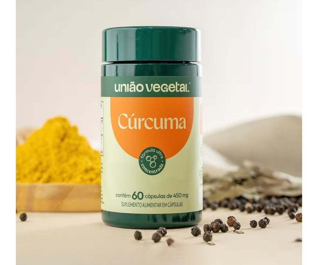 Curcuma - 60caps. - União Vegetal