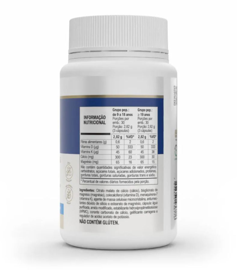 Cálcio Plus - Vitafor - 90 Cápsulas