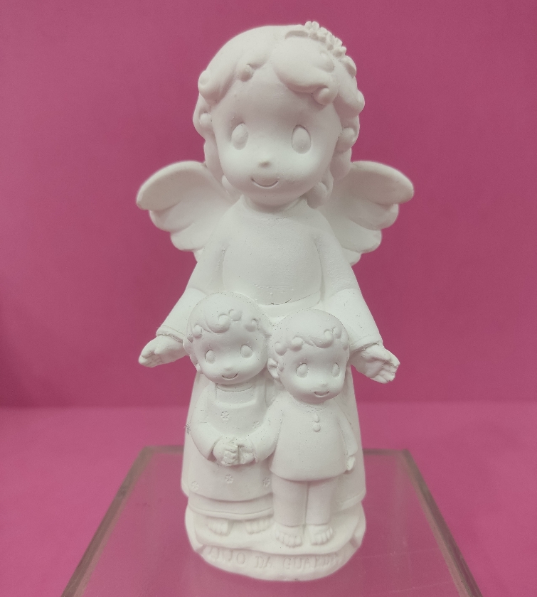 Anjo da guarda/ gesso /15cm