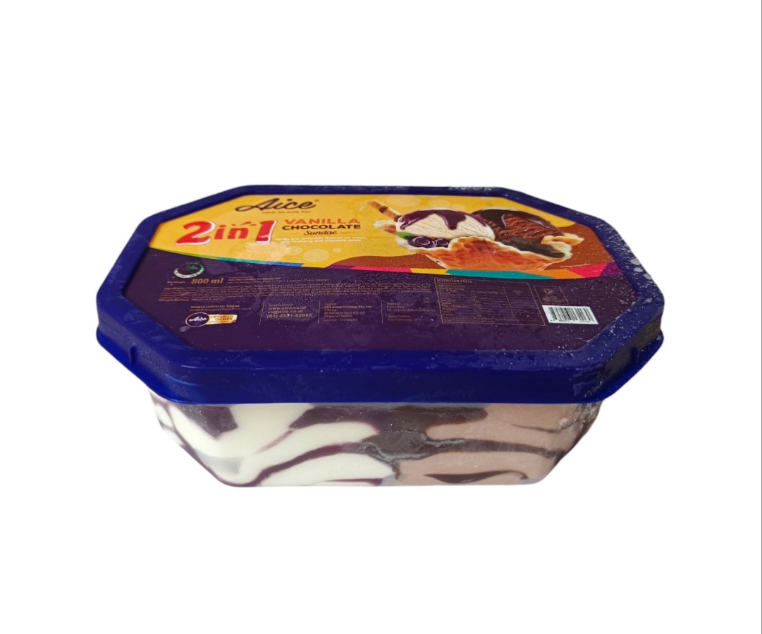 Aice 2n1 Vanilla Chocolate 800ml