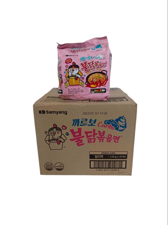 Samyang Buldak Carbonara 130g x 32