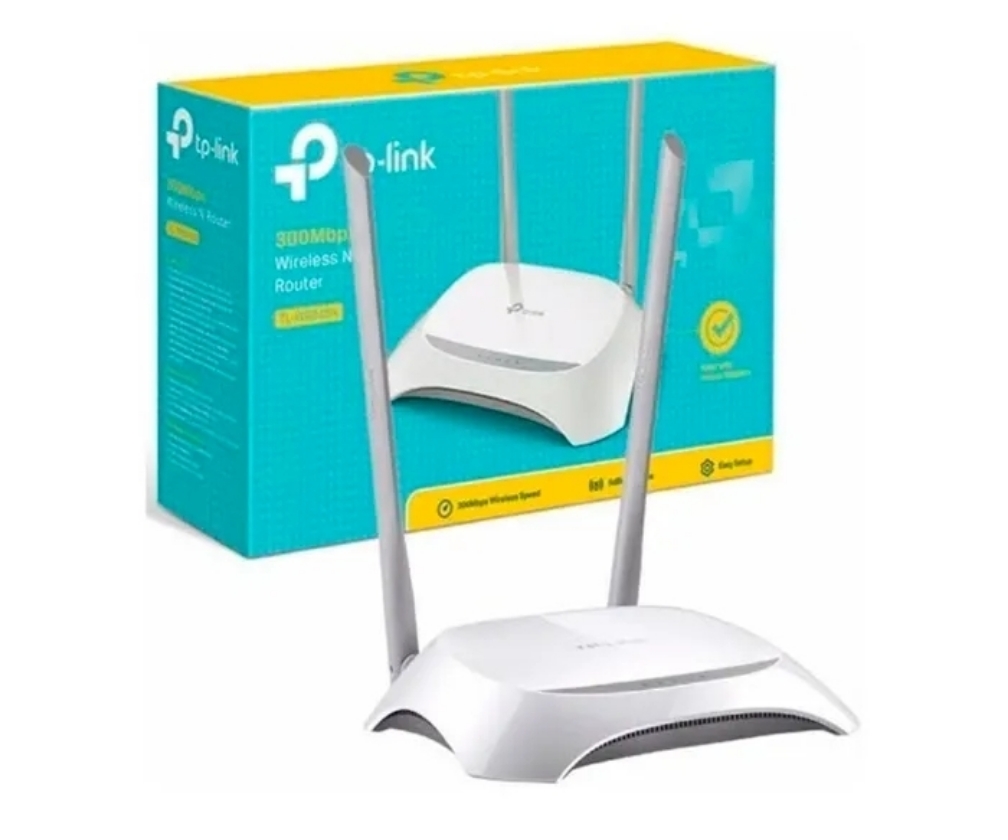 Router inalámbrico TP LINK 300MBPS WR840N 2 antenas