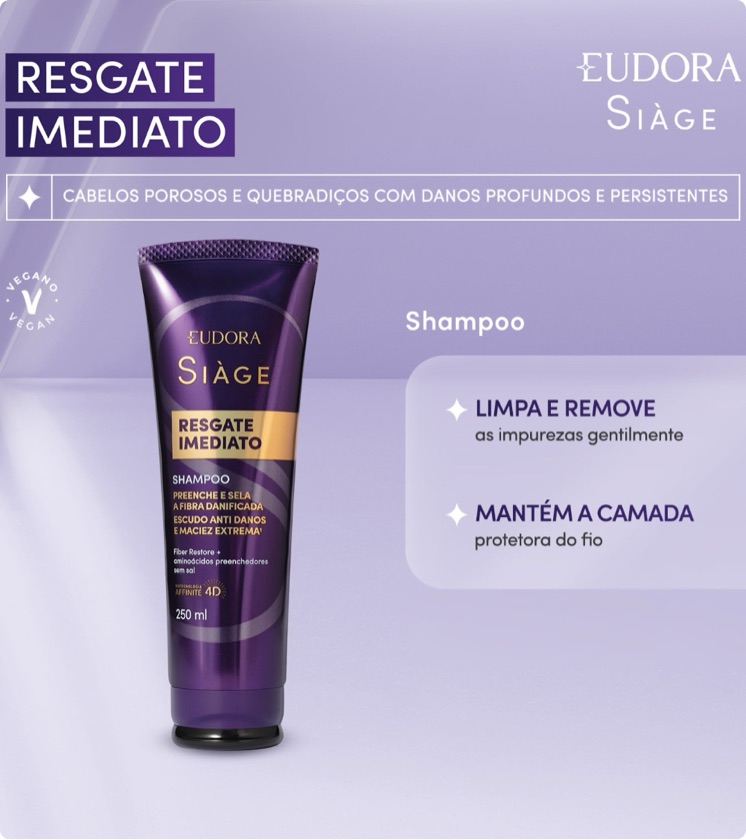 Shampoo Resgate imediato