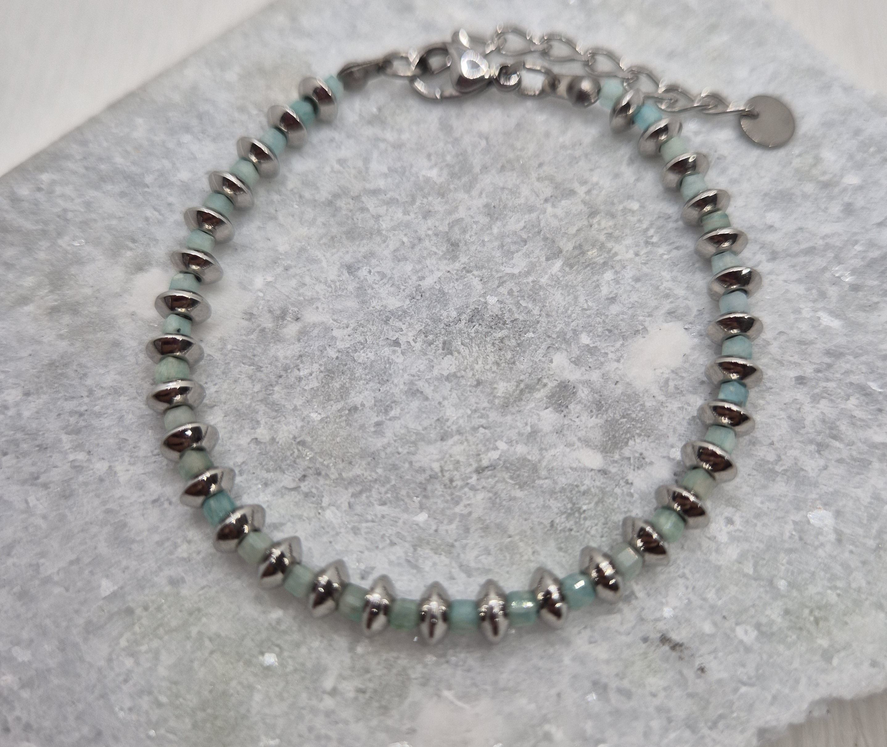 Pulseira Aira de Amazonita