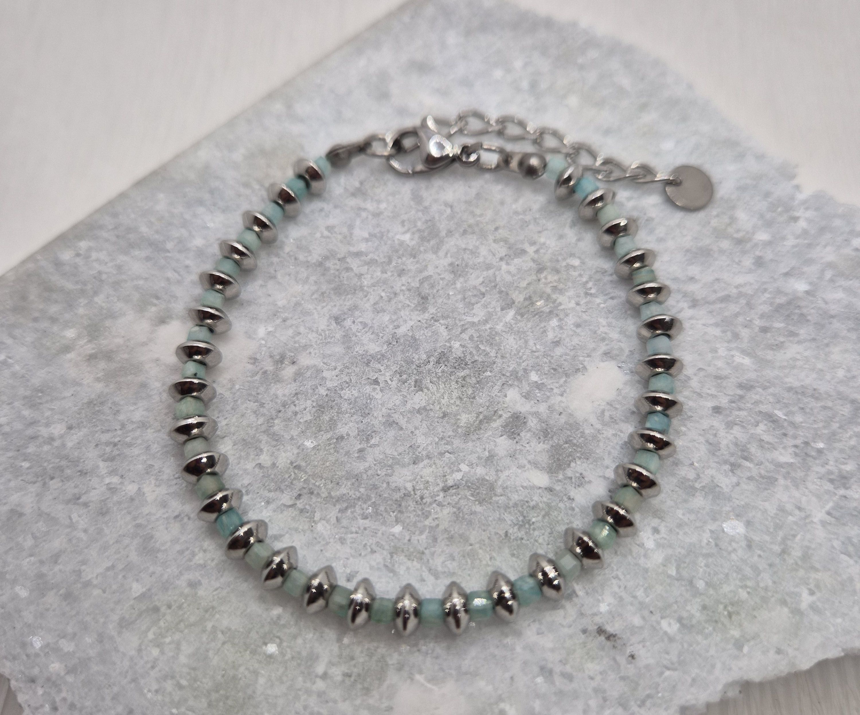 Pulseira Aira de Amazonita