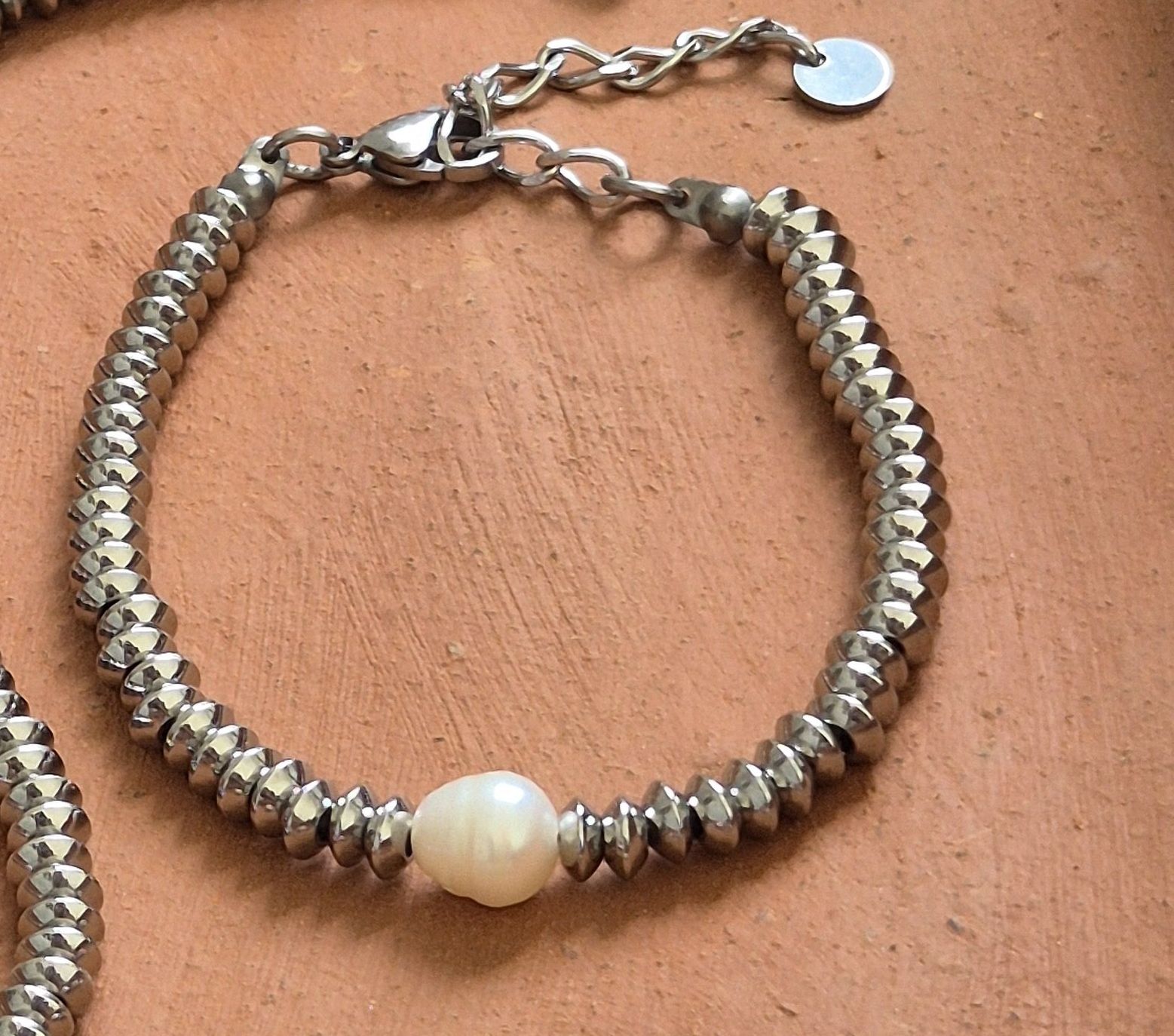 Pulseira Pérola centralizada